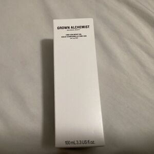 Grown Alchemist CBD-330 Body Oil in White Packaging new 3.3oz